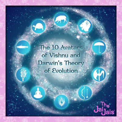 The Theory Of Evolution Vishnu & Darwin