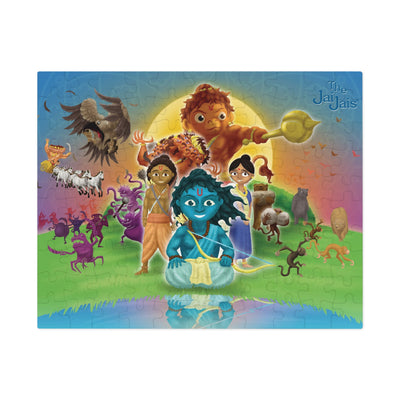 Diwali Jigsaw Puzzle with Tin Box