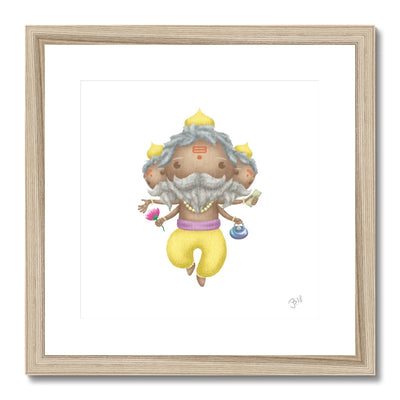 Brahma JaiJai Framed & Mounted Print