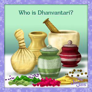 Who is Dhanvantari and what is his role in Ayurveda?