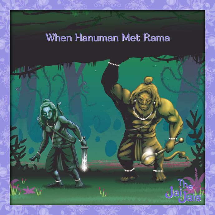 When Hanuman Met Rama