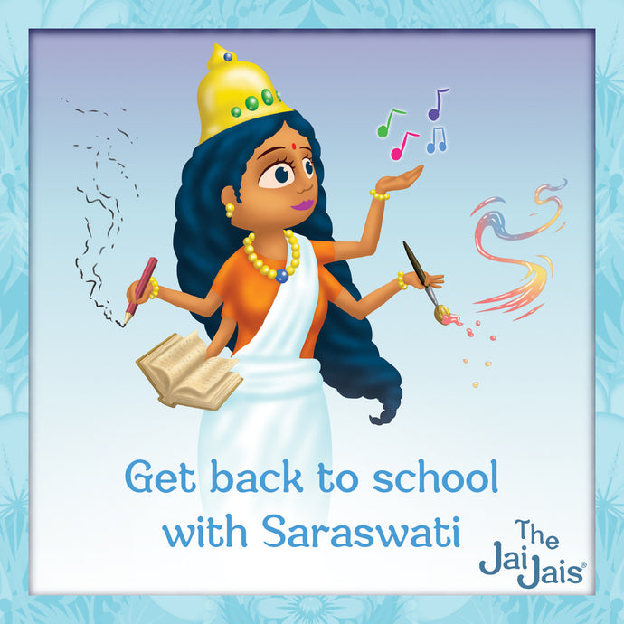 Back to School with Goddess Saraswati