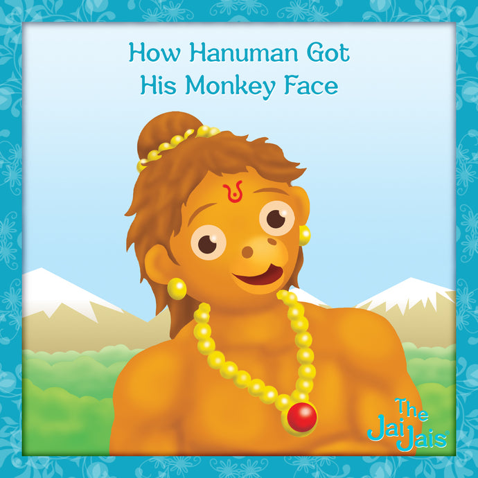 How Hanuman Got his Monkey Face?