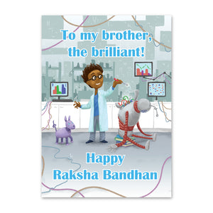 Raksha Bandhan Brilliant Card - The Jai Jais