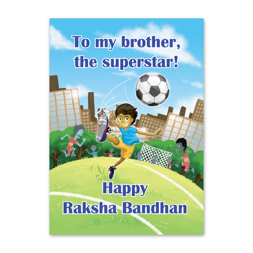 Raksha Bandhan Superstar Card - The Jai Jais