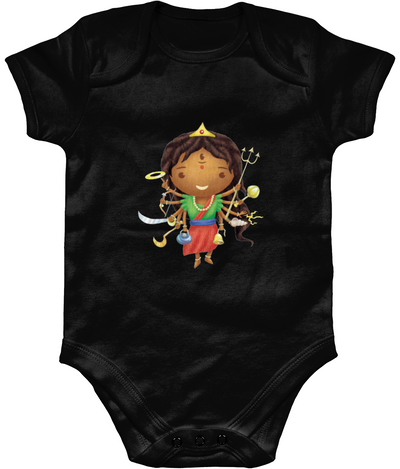 Organic Short Sleeve Baby Goddess Within Bodysuit