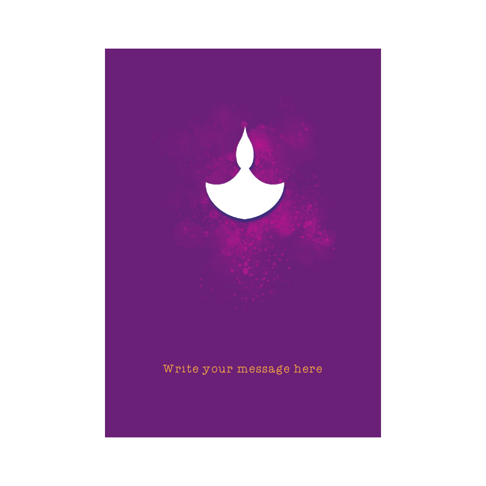 The Jai Jais Silhouettes Personalised Card - Light & Hope - The Jai Jais