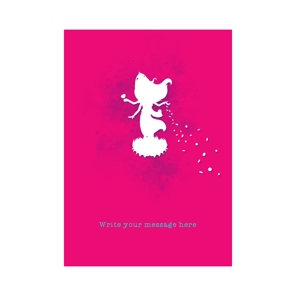 The Jai Jais Silhouettes Personalised Card - Lakshmi's Luck - The Jai Jais